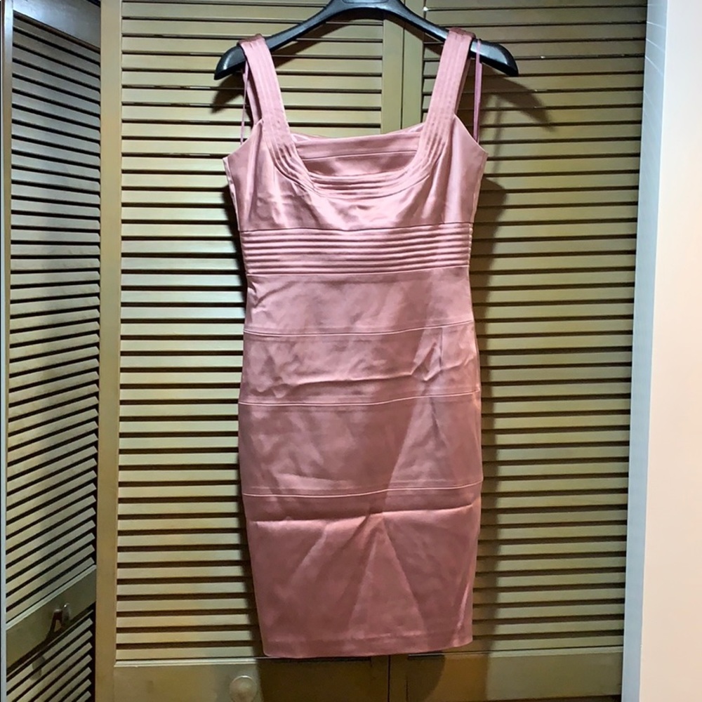 Jax blush dress, lined, size 4